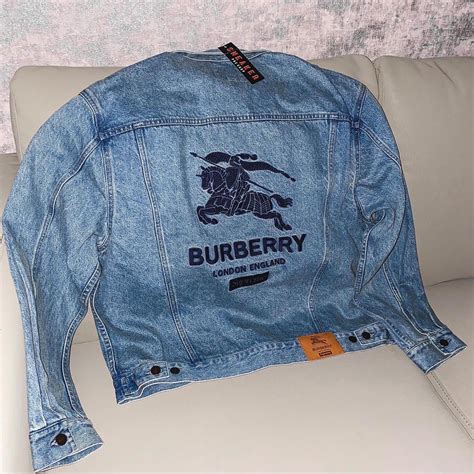 burberry jeansjacke
